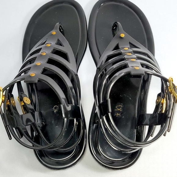 Jimmy Choo Margot Gladiator Jelly Sandals Size 37 - Picture 8 of 11
